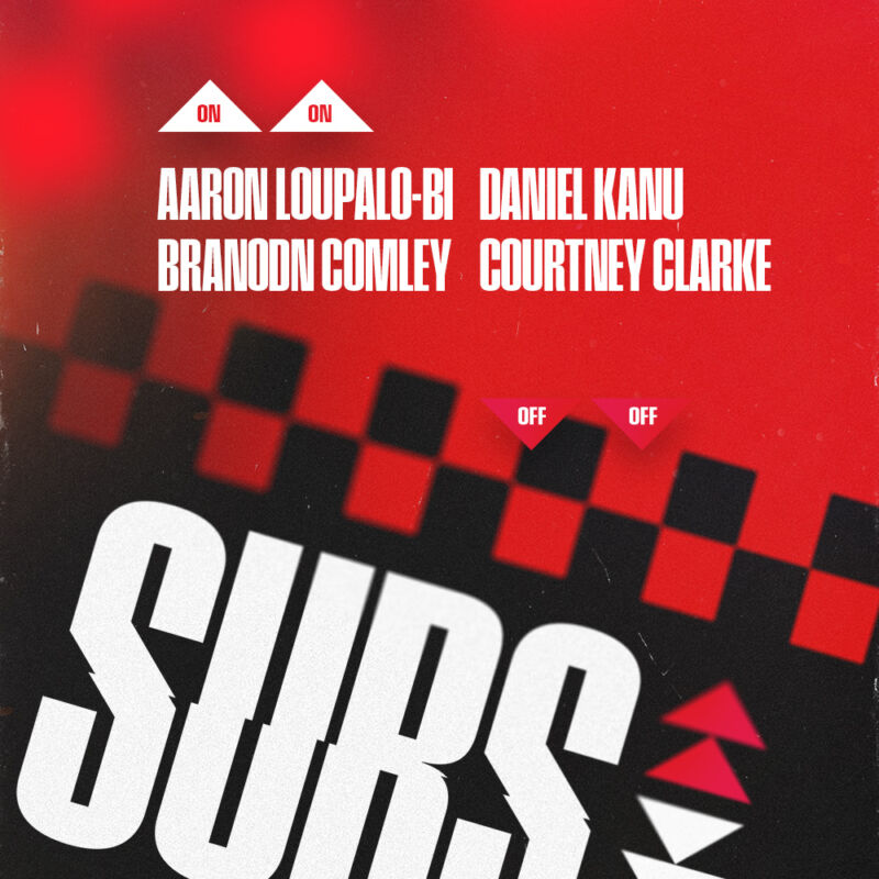 Image for the Tweet beginning: Two more changes confirmed.

🔵⚪️ 2-2