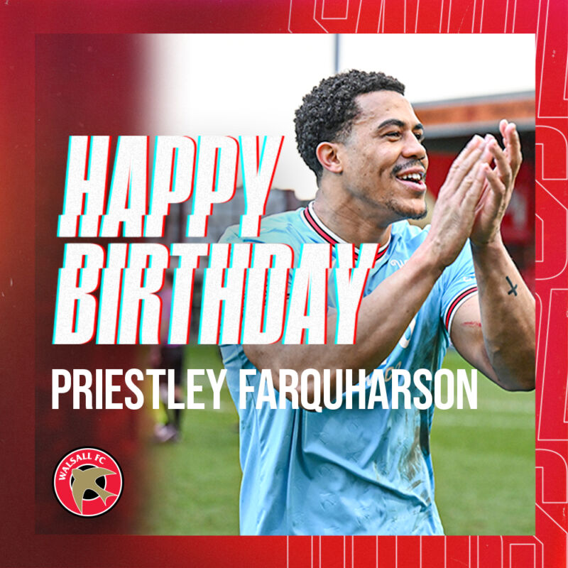 Image for the Tweet beginning: Join us in wishing @PriestleyTylerF